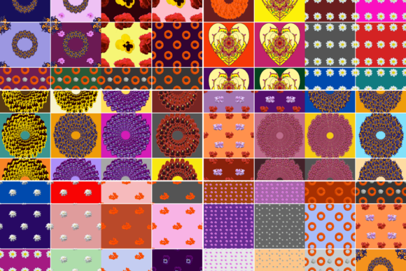 100 Background Patterns for Creative Projects