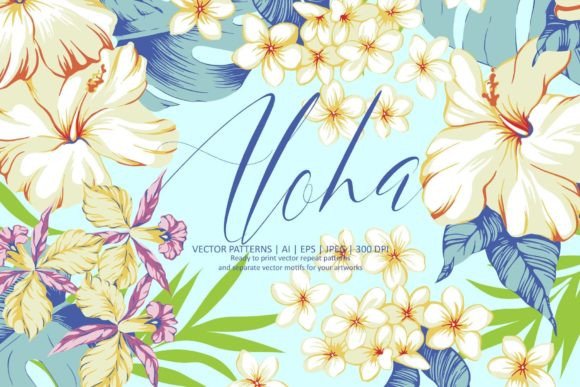 Aloha Vector Hawaiian Patterns
