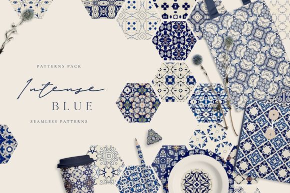 Intense Blue 99 Seamless Patterns: A Practical Guide for Designers and Creators