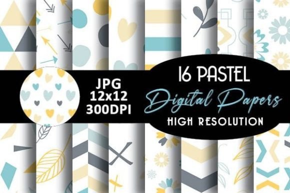 Pastel Geometric Digital Papers Patterns: A Practical Guide for Designers and Crafters