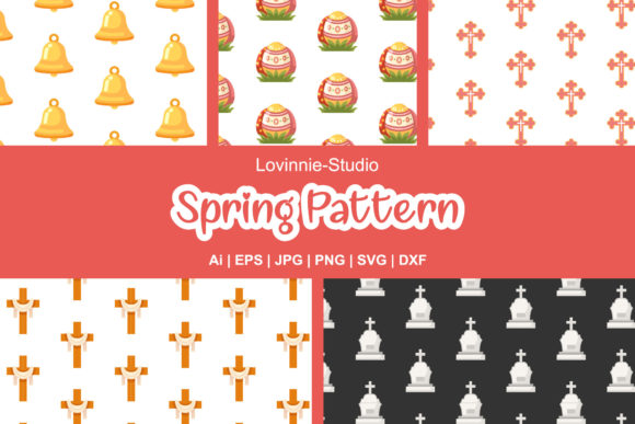 Spring Patterns for Creative & Professional Use