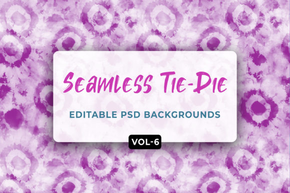 Tie Dye Seamless Patterns Vol- 06